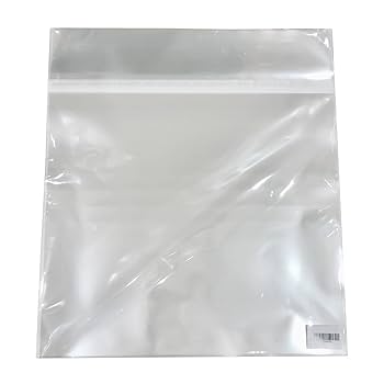 ジャストLサイズ　500枚　レコード用ビニールカバー　ジャケットカバー　ビニール CD_紙ジャケビニール_ジャスト